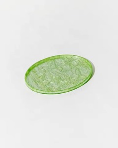 Plateau de service rectangulaire en résine pour bijoux, plateau de vanité, décoration de table basse, petit-déjeuner, décoration intérieure, plateau de service - Product Image 6