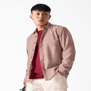 Polo en coton décontracté d'affaires personnalisé pour hommes T-shirts habillés avec boutons en bambou mélangé avec motif imprimé pour l'été - Product Image 1