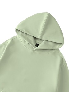 <b>Cheap</b> Price Solid Color Fleece Women Pullover Hooded O-Neck Loose Womens Sweatshirts & Full Sleeve Autumn Wear - Product Image 4