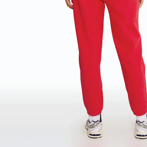 High waist eco-friendly Breathable autumn solid Eco-friendly casual pants Women's high waist <b>trousers</b> - Product Image 2