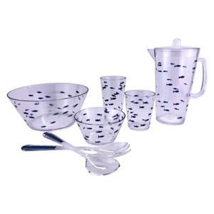 Unbreakable Fish Design <b>Plastic</b> Tumbler <b>Drink</b> <b>Cup</b> for Home Outdoor Party - Product Image 3