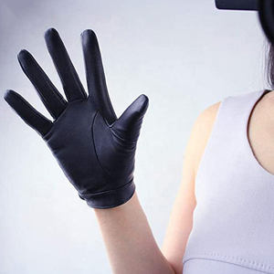 Gants en cuir professionnels pour hommes et femmes, à écran tactile, pour l'hiver, écologiques, chauds, ajustés, pour un usage quotidien - Product Image 3