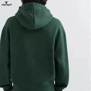 Survêtement unisexe personnalisé, écologique, décontracté, respirant, imprimé, à capuche, 100 % coton, grande taille - Product Image 3