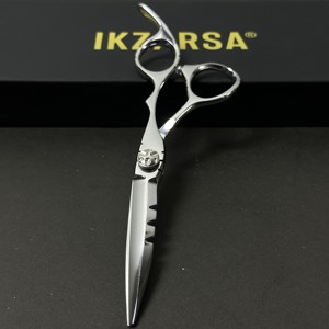 Ciseaux de coiffure ergonomiques 440c, ciseaux professionnels de salon en acier inoxydable pour des résultats de coiffage lisses - Product Image 6