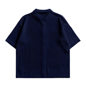 Chemise en flanelle tricotée vintage pour homme, de haute qualité, à carreaux, respirante, brodée, texturée, à manches longues, boutonnée, décontractée, très vendue - Product Image 2