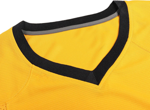 Sportswear Football Jersey Polyester Mesh High Density Embroidery Custom Name Number OEM ODM Manufacturer - Product Image 4