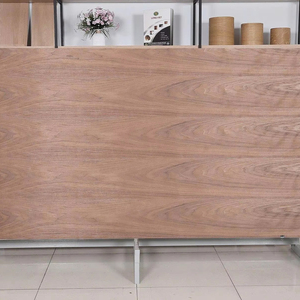 Supplier Walnut <b>Veneer</b> Sheets Natural Wood Grain Eco Friendly Good Flexibility Rotary Cut Quarter Cut High Quality Panels - Product Image 1