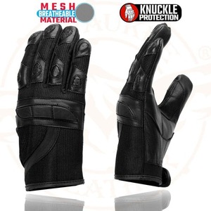 Guantes de Motociclismo Tácticos de Cuero para Hombre, Protección de Nudillos, Antideslizantes, para Todas las Estaciones, Precio Razonable para Pedidos al por Mayor - Product Image 2