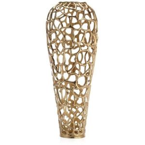 Trendy Aluminum Flower Vase Artistic Finish For Modern Interior Decoration And Wedding Event Centerpiece Display - Product Image 1