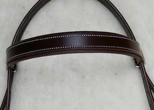 Brida de Carreras de Caballos duradera fuerte profesional de alta calidad de cuero genuino de gran oferta - Product Image 3