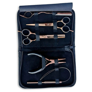 Kit d'outils professionnel pour extensions de cheveux, ensemble d'accessoires pour l'application et le retrait d'extensions de cheveux - Product Image 6