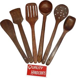 Ensemble de couverts en bambou biodégradable, réutilisables, écologiques, ustensiles de cuisine et de salle à manger durables, vaisselle écoresponsable - Product Image 4