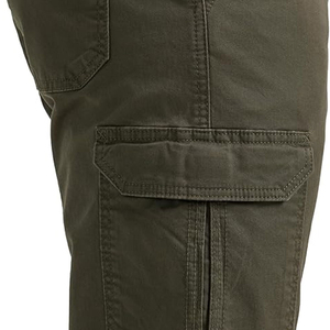 Wholesale Children's Men's Outdoor Cargo <b>Pants</b> Breathable Plus Size with Side Pockets 100% Cotton - Product Image 4