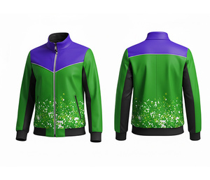 Chaqueta Deportiva Personalizada con Cierre Completo, Ropa para Correr y Fitness, Cálida, Transpirable y de Secado Rápido |   Tallas Hombre Mujer Juvenil - Product Image 1