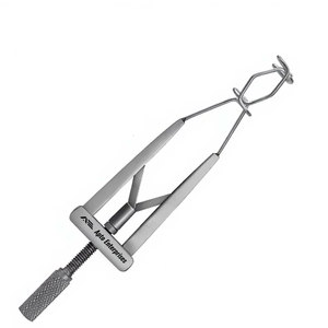 เครื่องมือผ่าตัดตาแบบปรับได้ รุ่น Lieberman Eye Speculum ใบมีดแบบเจาะรู ผลิตจากเหล็กกล้าไร้สนิมเยอรมัน ใช้ซ้ำได้ - Product Image 5