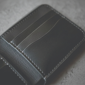 Cartera de Cuero Genuino de Alta Calidad, Personalizada de Fábrica, Estilo Vintage, Tarjetero Delgado para Hombre, SW GROUP SW-98, Ecológica, con Botón - Product Image 5