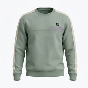 Ensemble de survêtement classique pour homme, tissu en coton respirant, design confortable, coutures durables, parfait pour le sport, la salle de sport et le quotidien. - Product Image 3