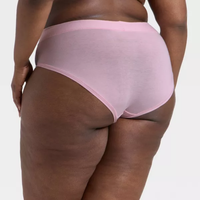 Großhandel Übergröße Damen Low-Rise Bodyshaper Bauchkontrolle Tanga Atmungsaktive Gestrickte Umweltfreundliche Nahtlose Po-Lifting-Höschen