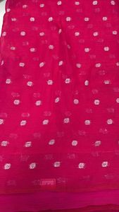 Tela de Chifón Fino con Patrón Jacquard Elegante, Material Transparente para Sarees, Dupattas y Tops, Suministro al por Mayor para Prendas de Vestir - Product Image 2