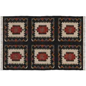 Lightweight and Stylish <b>Runners</b> <b>Rug</b> | Hand Woven Jute-Woolen Kilim <b>Rugs</b> for Living Room Bedroom & Study - Product Image 4