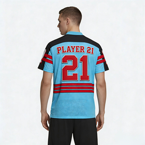 Camiseta de Fútbol Personalizada 2026, Talla Grande, 100% Poliéster, Estilo Moderno, Impresión Láser, Corte Cuadrado, para Adultos, Servicio OEM de Verano - Product Image 4
