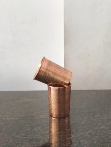 Verre à eau en cuivre style rétro, verre à eau en cuivre couleur unie, verre à eau en cuivre style vintage, verre à eau en cuivre personnalisé fabriqué en usine - Product Image 2