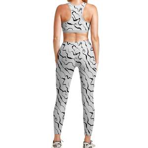 Conjunto Deportivo para Mujer, Bra Deportivo y Leggings, Ropa Cómoda para Yoga, Gimnasio, Running y Entrenamiento - Product Image 4