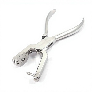 Pince à perforer le diaphragme gingival orthodontique, instrument chirurgical dentaire manuel ergonomique - Product Image 1