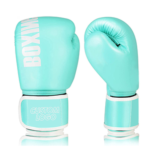 Gants de boxe en PU durables, sur mesure, robustes, faciles à utiliser, pour l'entraînement au combat, taille 10oz 12oz, pour une protection et un confort améliorés - Product Image 1