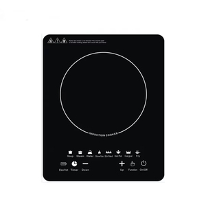 2P Vente en gros 2200W Plaque de cuisson à induction électrique portable étanche robuste avec plaque céramique et écran tactile Premium - Product Image 1