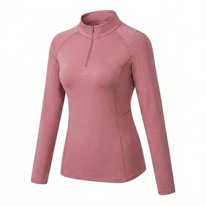Camiseta Deportiva de Secado Rápido para Mujer, Ropa de Equitación, Camiseta Elástica para Montar a Caballo, Ropa Ecuestre Deportiva con Logotipo Bordado Personalizado - Product Image 4