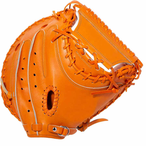 Premium Custom Baseball Catching Gloves Leather Catcher Mitt Professional Lightweight <b>Hook</b> Loop Closure Training Use OEM ODM - Product Image 1