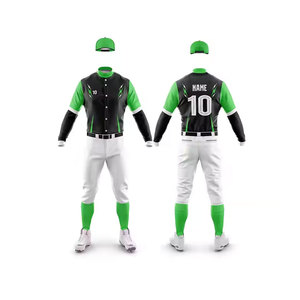 High Quality Quick Dry Baseball Uniform <b>Sets</b> Breathable and Durable Material OEM Service Available Baseball Uniform - Product Image 5