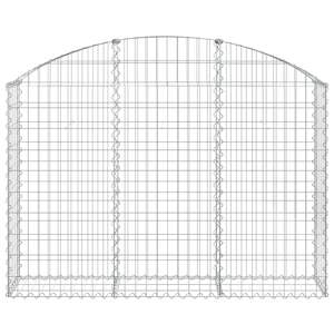 Canasta de Gabión Grande y Resistente de Hierro Galvanizado Plateado, Macetas y Jardineras Duraderas - Product Image 3