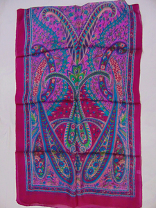 Elegante Bufanda de Seda 100% con Estampado Digital para Mujer, Accesorio de Moda Multifuncional para Todas las Temporadas - Product Image 5