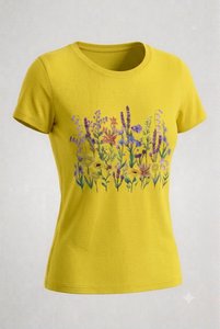 Nueva Llegada, Camiseta de Cuello Redondo para Mujer, Transpirable, Antiarrugas, Informal, con Impresión de Logotipo Personalizado, Alta Calidad, Precio Económico - Product Image 3