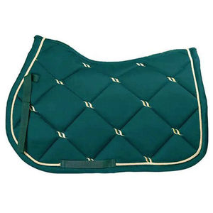 Tapis de selle de dressage personnalisé, multicolore, confortable, durable, en soie, classique, pour l'équitation et les soins équins, avec sangle de selle - Product Image 4