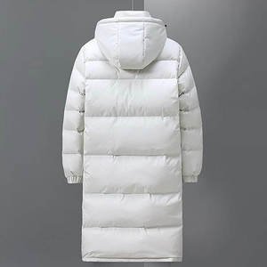 <b>Men</b> <b>Long</b> Down Jacket Winter Warm Hooded Parka Oversized Puffer <b>Coat</b> Thick Padded Outerwear <b>Waterproof</b> Windproof Warm Overcoat Cu - Product Image 3