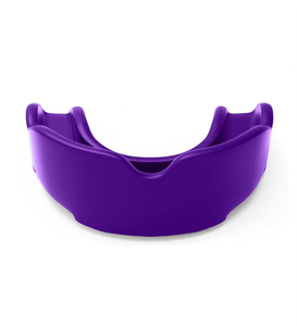 Protège-dents en silicone violet moulé par injection, équipement de protection sportive pour la boxe, adultes unisexe, design léger, couleur unie - Product Image 6