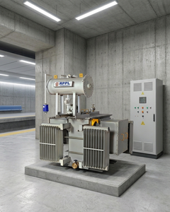 Transformateur abaisseur triphasé haute performance 1000 kVA 11 kV à enroulement en cuivre 50 Hz pour postes de transformation électriques à économie d'énergie - Product Image 3