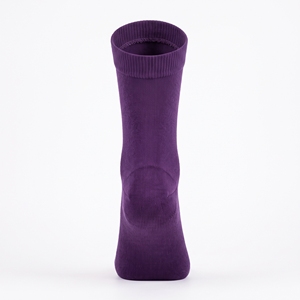 Chaussettes de sport fines violettes à logo intégré, séchage rapide, antidérapantes, tricotées pour le basketball, pour adultes, tenue de sport estivale - Product Image 2