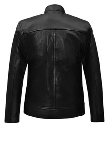 Chaqueta de cuero estilo motero de Michael Fassbender - Product Image 2