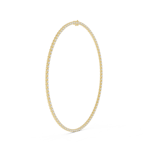 Collar de Diamante Cultivado en Laboratorio de 14 Quilates, Corte Redondo, para Hombre, Oro de 10k, Certificado IGI, Claridad EF, Joyería Fina, Engaste de Collet - Product Image 6