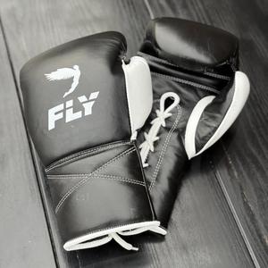Guantes de Boxeo de Alta Calidad OEM, Cuero Vacuno Genuino, Correa Ajustable, Guantes de Boxeo para Entrenamiento y Gimnasio, Unisex - Product Image 3