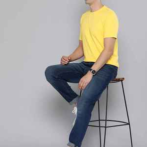 T-shirt décontracté pour homme haute visibilité 100 % coton, nouvelle chemise décontractée tendance, style personnalisé, manches courtes, bonne qualité, streetwear - Product Image 6