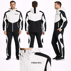 Chaqueta cortavientos transpirable, ligera, de secado rápido, para correr al aire libre, con capucha y cremallera, agradable al tacto, para entrenamiento de verano, para hombre. - Product Image 5