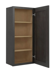 Mueble de Cocina de Madera, Gabinete Alto de Pared con Puerta Sencilla, Estilo Shaker, Color Blanco, Muebles para el Hogar W0936 - Product Image 2