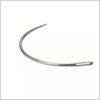 Aiguilles courbées de type C de qualité supérieure, prix de gros, outils de coiffure pour salon, ne rouillent pas, aiguilles pour extensions de cheveux