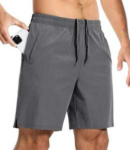 Pantalones Cortos Deportivos Flow Flex para Hombre, Ajuste Elástico con Sistema de Bolsillos Inteligentes, Pantalones Cortos de Fitness para Hombre con Logotipo Estampado en Relieve - Product Image 1
