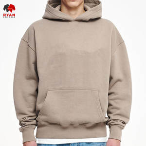 Sweat à capuche confortable et respirant en molleton 100 % coton personnalisé Ryan Pro Gear pour hommes avec impression de logo personnalisé, vêtements décontractés - Product Image 1